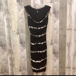 Beautiful black and white dress